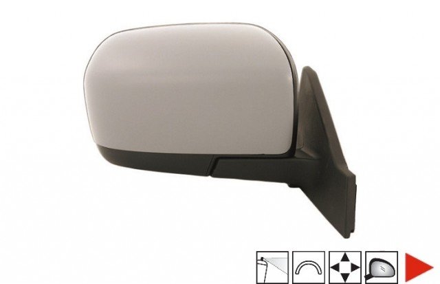 Accéder à la pièce Rétroviseur droit électrique à peindre