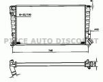 Accéder à la pièce Radiateur 1,8L D - 1,9L D - 2,0L Hdi