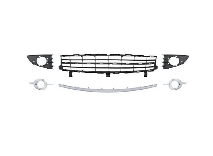 Ref OEM grille sous plaque pare choc avant 