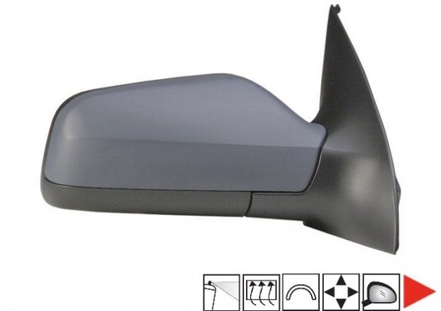 Accéder à la pièce Rétroviseur droit électrique à peindre, chauffant