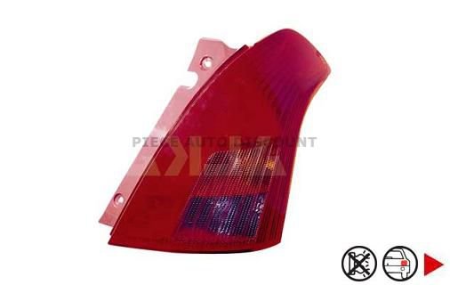 Accéder à la pièce Feu arrière droit ->07