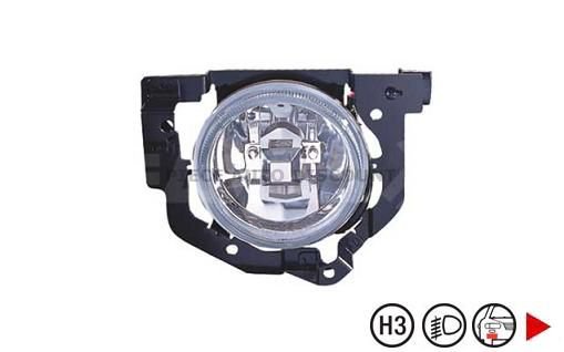 Accéder à la pièce Projecteur anti-brouillard droit H3