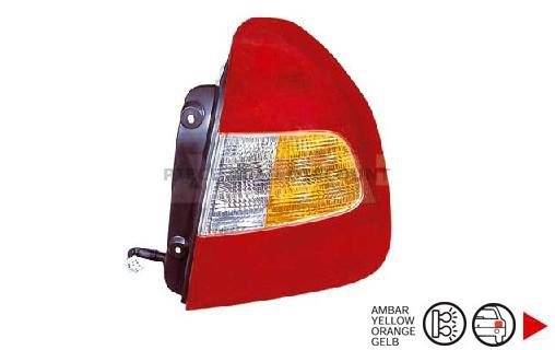 Accéder à la pièce Feu arrière droit 4ptes