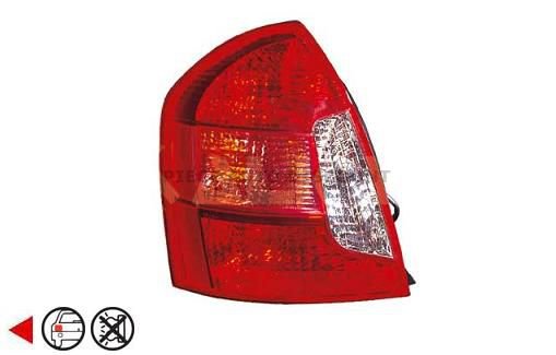 Accéder à la pièce Feu arrière gauche 4 Ptes