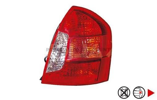 Accéder à la pièce Feu arrière droit 4 Ptes