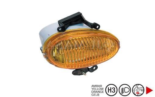 Accéder à la pièce Projecteur anti-brouillard droit orange ->01