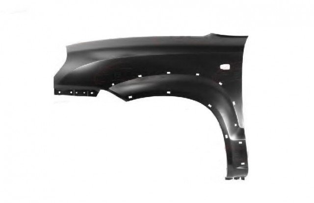 Accéder à la pièce Aile avant gauche + trous