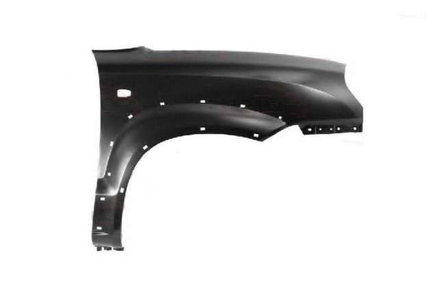 Accéder à la pièce Aile avant droite + trous