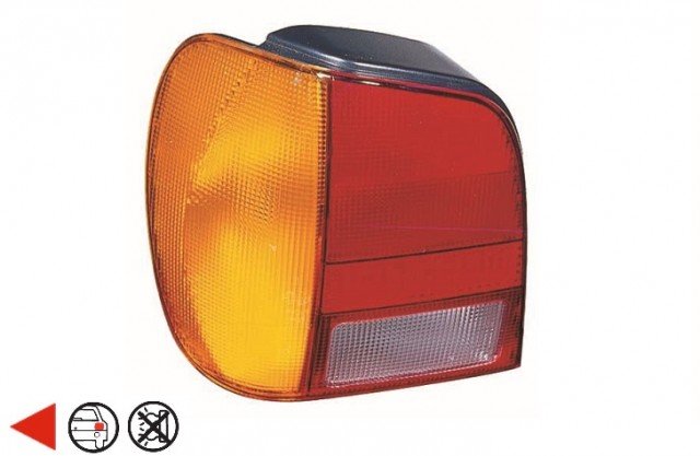 Accéder à la pièce Feu arrière gauche [Rouge - Orange]