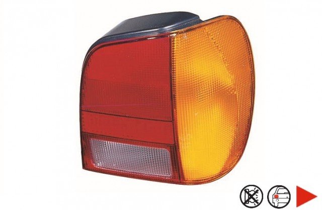 Accéder à la pièce Feu arrière droit [Rouge - Orange]