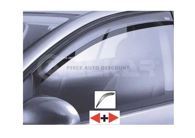 Vitre Latérale Voiture Déflecteur pour Volvo S60 2011-2019, Voiture  Déflecteurs Avant ArrièRe Pare-Pluie Pare-Soleil Accessoires