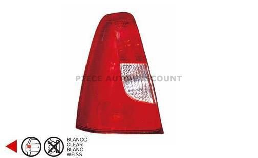 Accéder à la pièce Feu arrière gauche rouge - blanc Accéder à la pièce Feu arrière gauche rouge - blanc