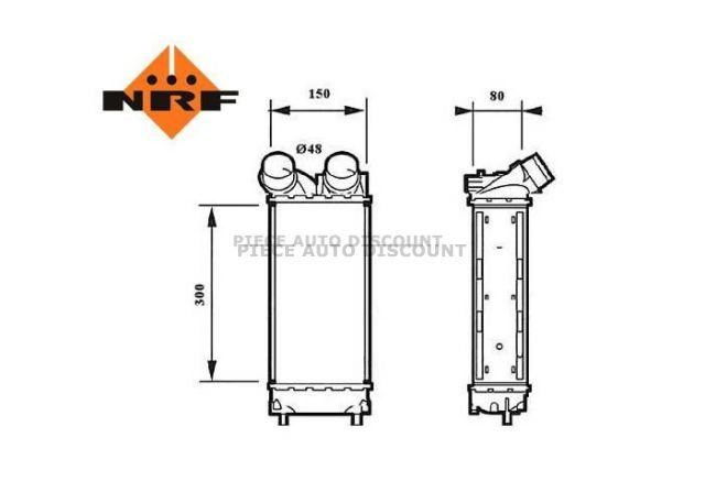 Accéder à la pièce Refroidisseur echangeur air Turbo 