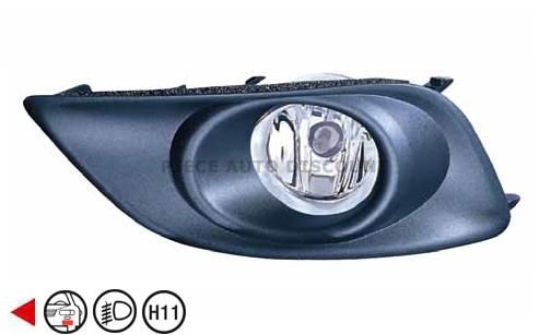 Accéder à la pièce Projecteur anti-brouillard gauche H11