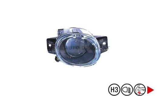 Accéder à la pièce Projecteur anti-brouillard droit H3