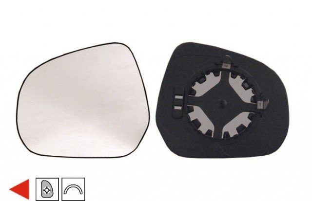 Accéder à la pièce Glace + support rétroviseur gauche