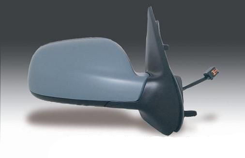 Rétroviseur droit électrique, chauffant, rabattable, glace bleue à peindre + sonde 03-> pour CITROEN XSARA