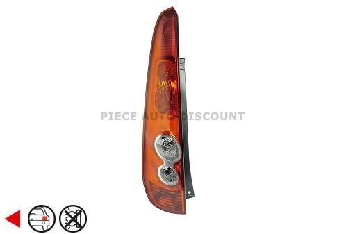 Accéder à la pièce Feu arrière gauche 5ptes