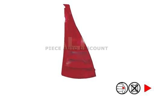 Accéder à la pièce Feu arrière droit