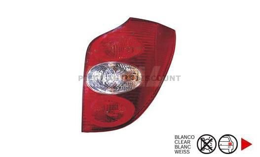 Accéder à la pièce Feu arrière droit SW