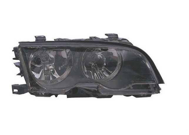 Accéder à la pièce Phare droit H7+H7 [Noir]