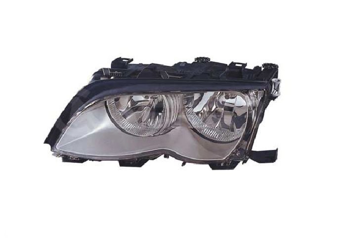 Accéder à la pièce Phare gauche H7+H7 [Chrome]