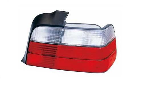 Accéder à la pièce Feu arrière gauche rouge - blanc