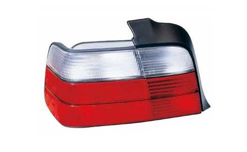 Accéder à la pièce Feu arrière droit rouge - blanc