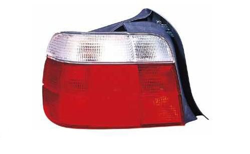 Accéder à la pièce Feu arrière gauche rouge - blanc [Compact]