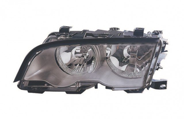 Accéder à la pièce Phare gauche H7+H7 [Chrome]