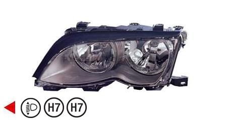 Accéder à la pièce Phare gauche H7+H7 [Noir]