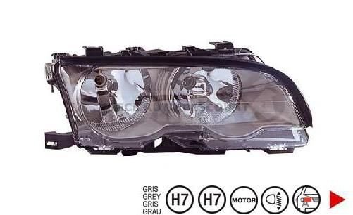 Accéder à la pièce  Phare droit H7+H7 [Gris] ->03