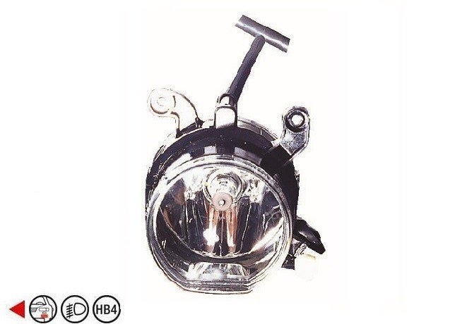 Accéder à la pièce Projecteur anti-brouillard gauche ->03