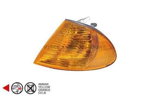 Accéder à la pièce Feu avant gauche orange