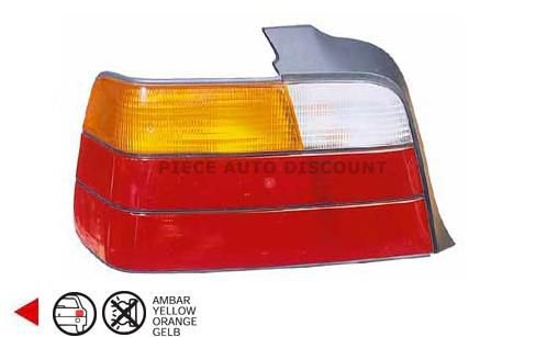 Accéder à la pièce Feu arrière gauche rouge - orange