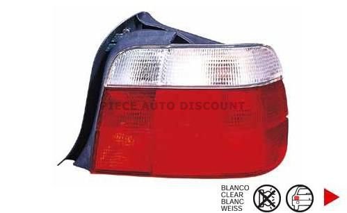 Accéder à la pièce Feu arrière droit rouge - blanc [Compact]