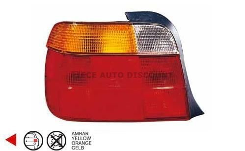 Accéder à la pièce Feu arrière gauche rouge - orange [Compact]