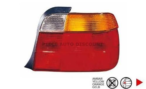 Accéder à la pièce Feu arrière droit rouge - orange [Compact]