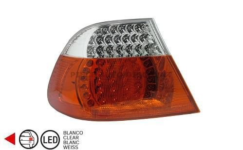 Accéder à la pièce Feu arrière extérieur gauche Rouge - Blanc LED 03->