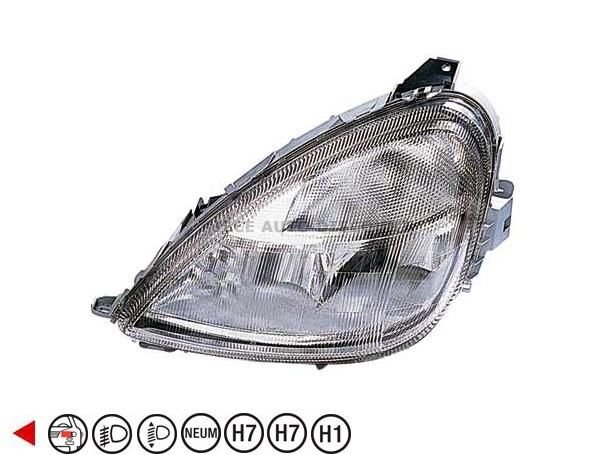 Accéder à la pièce Phare gauche H7+H1+H7 Pneumatique