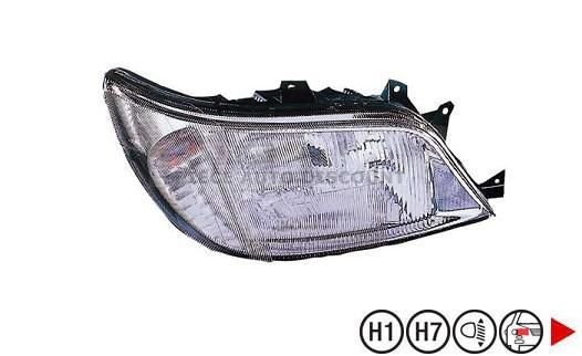 Accéder à la pièce Phare droit H1+H7 ->02