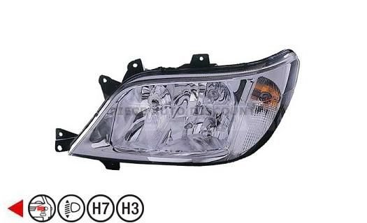 Accéder à la pièce Phare gauche H7+H3 02->