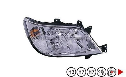 Accéder à la pièce Phare droit H7+H7+H3 02->