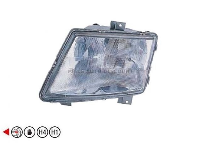 Accéder à la pièce Phare gauche H4+H1 Manuel