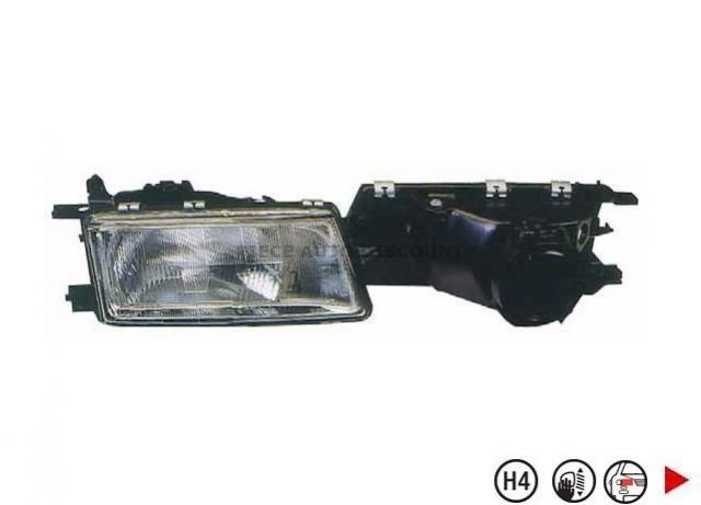 Accéder à la pièce Phare droit H4