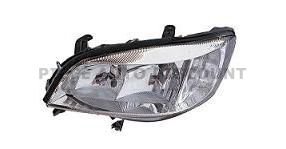 Accéder à la pièce Phare gauche H7+HB3