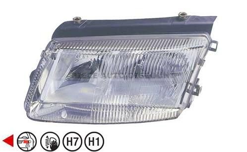 Accéder à la pièce Phare gauche H1+H7