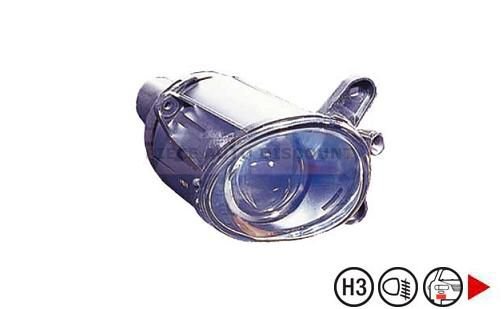 Accéder à la pièce Projecteur anti-brouillard droit H3