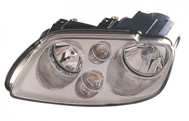 Accéder à la pièce Phare gauche H7+H7 [Chrome]