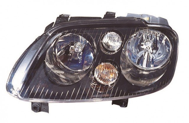 Accéder à la pièce Phare gauche H7+H7 [Noir]